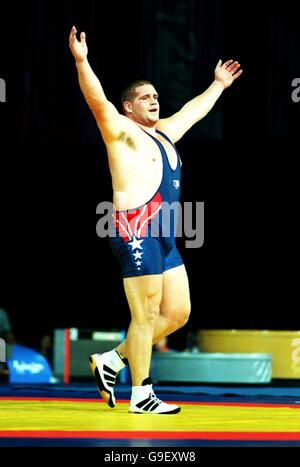 Sydney 2000 Olympics - Wrestling -130kg Stock Photo