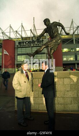 Soccer - FA Carling Premiership - Middlesbrough v Newcastle United Stock Photo