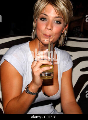 Gemma Atkinson during Loaded's first annual "sexiest singles" party, at