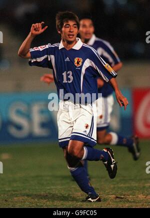 Soccer - Asian Cup 2000 - Semi Final - Japan v China Stock Photo