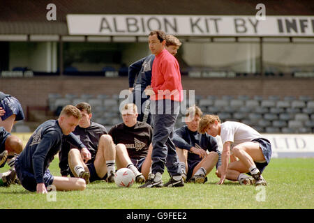 Soccer - Barclays League Division Three - West Bromwich Albion Training - The Hawthorns Stock Photo