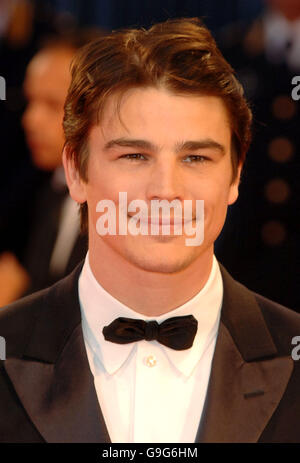 VENICE FILM FESTIVAL AP OUT Josh Hartnett is seen at the premiere for new film The Black Dahlia. He was seen at the Palazzo del Casino,in Venice,during the Venice Film festival. Picture date :Tuesday 30th August 2006. Stock Photo
