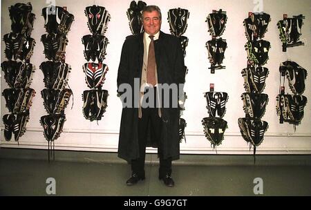 Middlesbrough's new head coach Terry Venables in the boot room at the training ground
