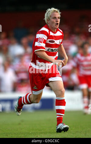 Soccer - Friendly - Doncaster Rovers v Hull City - Belle Vue. Sean Thornton, Doncaster Rovers Stock Photo