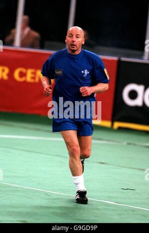 Soccer - Carling London Masters Five-A-Side Tournament - London Arena. Mickey Thomas, Chelsea Stock Photo