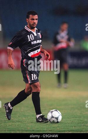 Soccer - Asian Cup Lebanon 2000 - Lebanon v Iraq. Abbas Obeid, Iraq Stock Photo