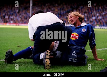 Soccer - FA Carling Premiership - Leicester City v Aston Villa Stock Photo