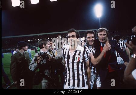 29-MAY-84, European Cup Final 1984, Juventus v Liverpool Stock Photo