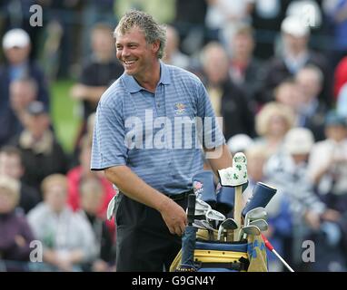 Golf - 36th Ryder Cup - Practice - The K Club. Darren Clarke, Europe Ryder Cup Team. Stock Photo