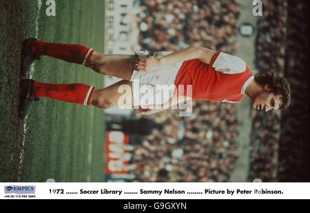 EMPICS,3,Sammy Nelson. 1972. Soccer Library. Sammy Nelson. Picture by Peter Robinson. Stock Photo