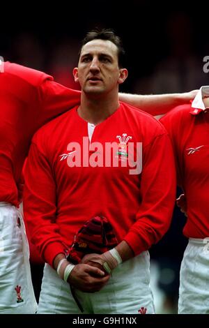 Rugby Union - Lloyds TSB Six Nations Championship - Wales v Scotland. Rupert Moon, Wales Stock Photo