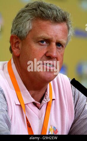 Golf - 36th Ryder Cup - Practice - The K Club. Colin Montgomerie, Europe Ryder Cup Team Stock Photo