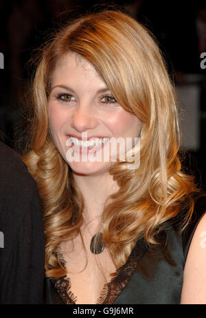 Jodie Whittaker arriving for the UK Premiere of Venus, from the Odeon West End, central London. Picture date: Thursday 19 October 2006. Photo credit should read: Ian West/PA Stock Photo