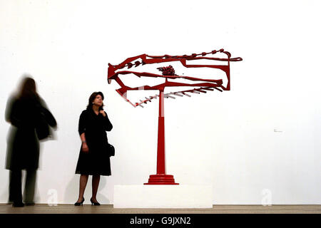 Opening of David Smith Exhibition at the TATE Modern. Stock Photo