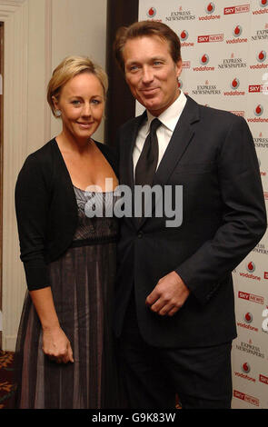 Vodafone Life Savers Awards 2006 - London. Shirley and Martin Kemp arrive at the Vodafone Life Savers Awards at the Cafe Royal in central London. Stock Photo