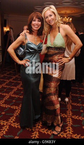 Vodafone Life Savers Awards 2006 - London. Kay Burley (left) and Tania Bryer at the Vodafone Life Savers Awards at the Cafe Royal in central London. Stock Photo