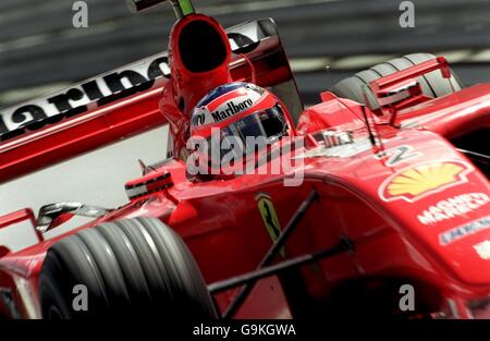 Formula One Motor Racing - Austrian Grand Prix - Qualifying. Rubens Barrichello Stock Photo