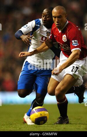 Soccer - FA Barclays Premiership - Manchester United v Portsmouth - Old Trafford Stock Photo