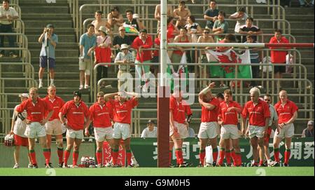 Rugby Union - Suntory v Wales-Prince Chichibu Memorial Stadium-Tokyo Stock Photo