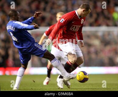 Soccer - FA Barclays Premiership - Manchester United v Chelsea - Old Trafford Stock Photo