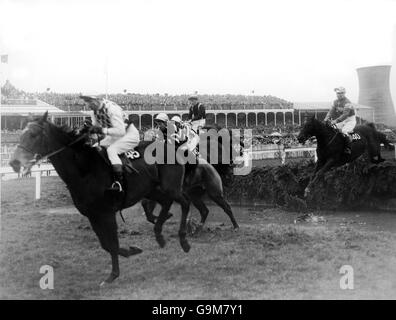 Horse Racing - 1967 Grand National - Aintree Stock Photo