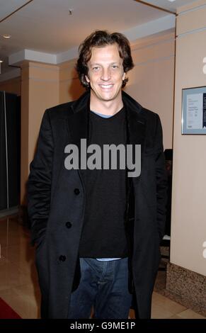 Director of the film Gabriele Muccino arriving for a drinks reception preceeding the Charity Premiere of The Pursuit of Happyness, at the Washington Hotel in central London. Stock Photo