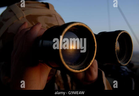 British troops in Afghanistan Stock Photo