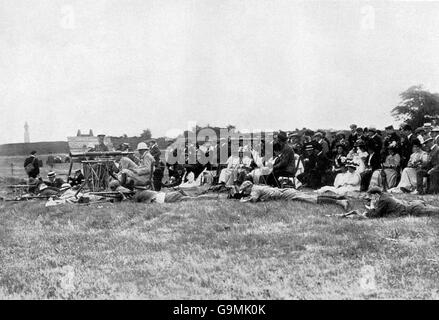 Shooting - London Olympic Games 1908 - Free Rifle - Bisley Stock Photo