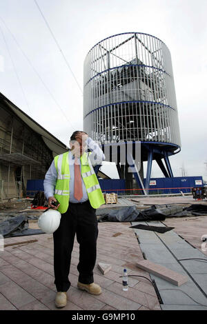 O2 stadium preview Stock Photo