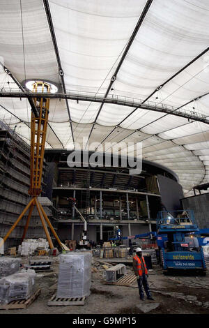 O2 stadium preview Stock Photo