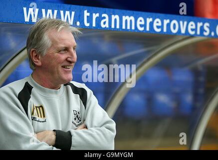 Soccer - Coca-Cola Football League One - Tranmere Rovers v Rotherham United - Prenton Park. Ronnie Moore, Tranmere Rovers manager. Stock Photo