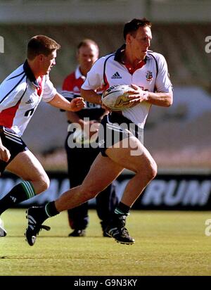 British Lions Tour 2001, Training WACA, Perth. British Lions Mark Taylor during training at the WACA. Stock Photo