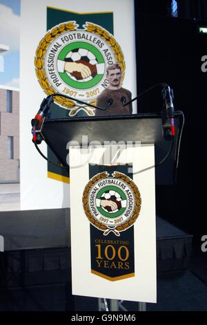 Soccer - PFA Centenary Launch - Manchester Town Hall Stock Photo