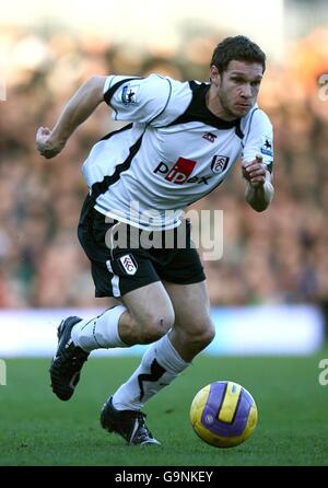 Soccer - FA Barclays Premiership - Fulham v Tottenham Hotspur - Craven Cottage. Moritz Volz, Fulham Stock Photo