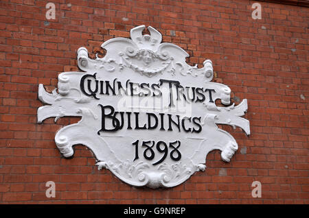 The Guinness Trust Buildings in Snowsfields, Southwark, south London. Stock Photo