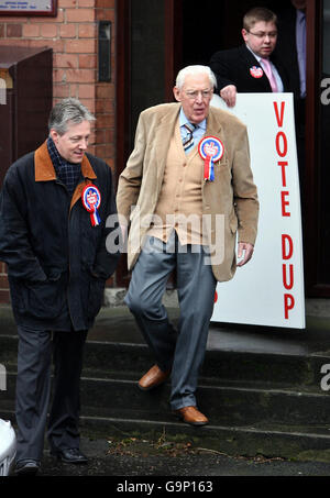 DUP launches poster campaign Stock Photo