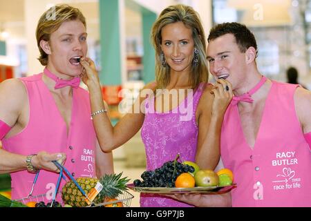 Lady Victoria Hervey launches Tesco Racy Butlers - London Stock Photo