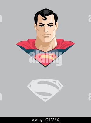 superman, man, super character, comic character, marvel, marvel comics, adventure, movie, carton character, tattoo, avatar Stock Vector