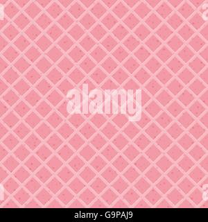 Wafer Pattern seamless Stock Vector