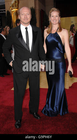 Paul Haggis with Wife Deborah Rennard and Son James at the Los Angeles ...