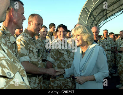 Charles and Camilla tour of the middle east Stock Photo