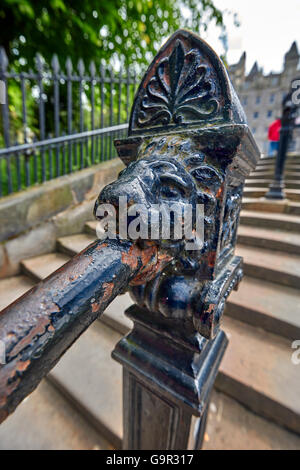 Playfair Steps Edinburgh Stock Photo