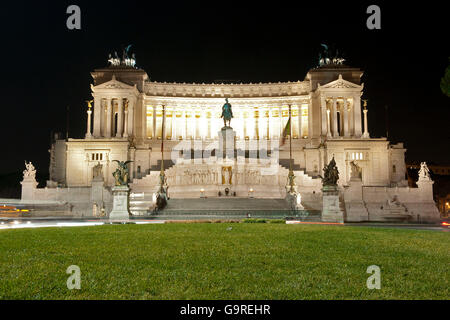 National Monument to Victor Emmanuel II, Rome, Lazio, Italy / Monumento Nazionale a Vittorio Emanuele II Stock Photo