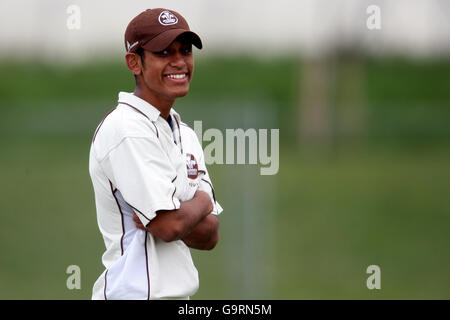 Cricket - Second Eleven Friendly - Essex v Surrey - Garon Park Stock Photo