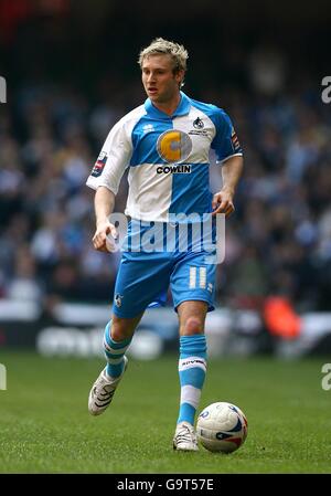 Soccer - Johnstone's Paint Trophy - Final - Bristol Rovers v Doncaster Rovers - Millennium Stadium. Chris Carruthers, Bristol Rovers Stock Photo