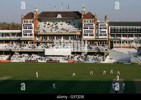 Cricket - Liverpool Victoria County Championship - Division One - Surrey v Yorkshire - The Brit Oval. The Brit Oval, home of Surrey CCC Stock Photo