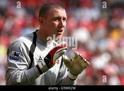 Soccer - FA Barclays Premiership - Charlton Athletic v Sheffield United - The Valley. Patrick Kenny, Sheffield United goalkeeper Stock Photo