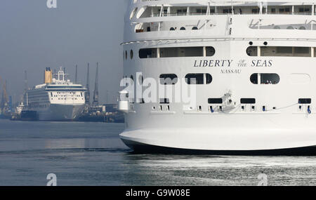 The Liberty of the Seas Stock Photo