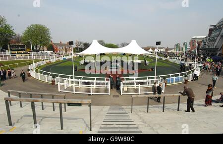 Horse Racing - The 2007 John Smith's Grand National Meeting - Aintree Racecourse. General View of the new Winners Enclosure Stock Photo