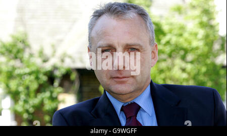 David Atkinson, who survived the sinking of HMS Sheffield during the Falklands conflict. Stock Photo